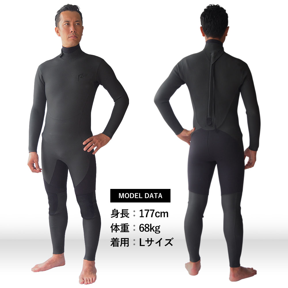 楽天市場】セミドライスーツ ウェットスーツ メンズ RSS SURF 5/3mm W