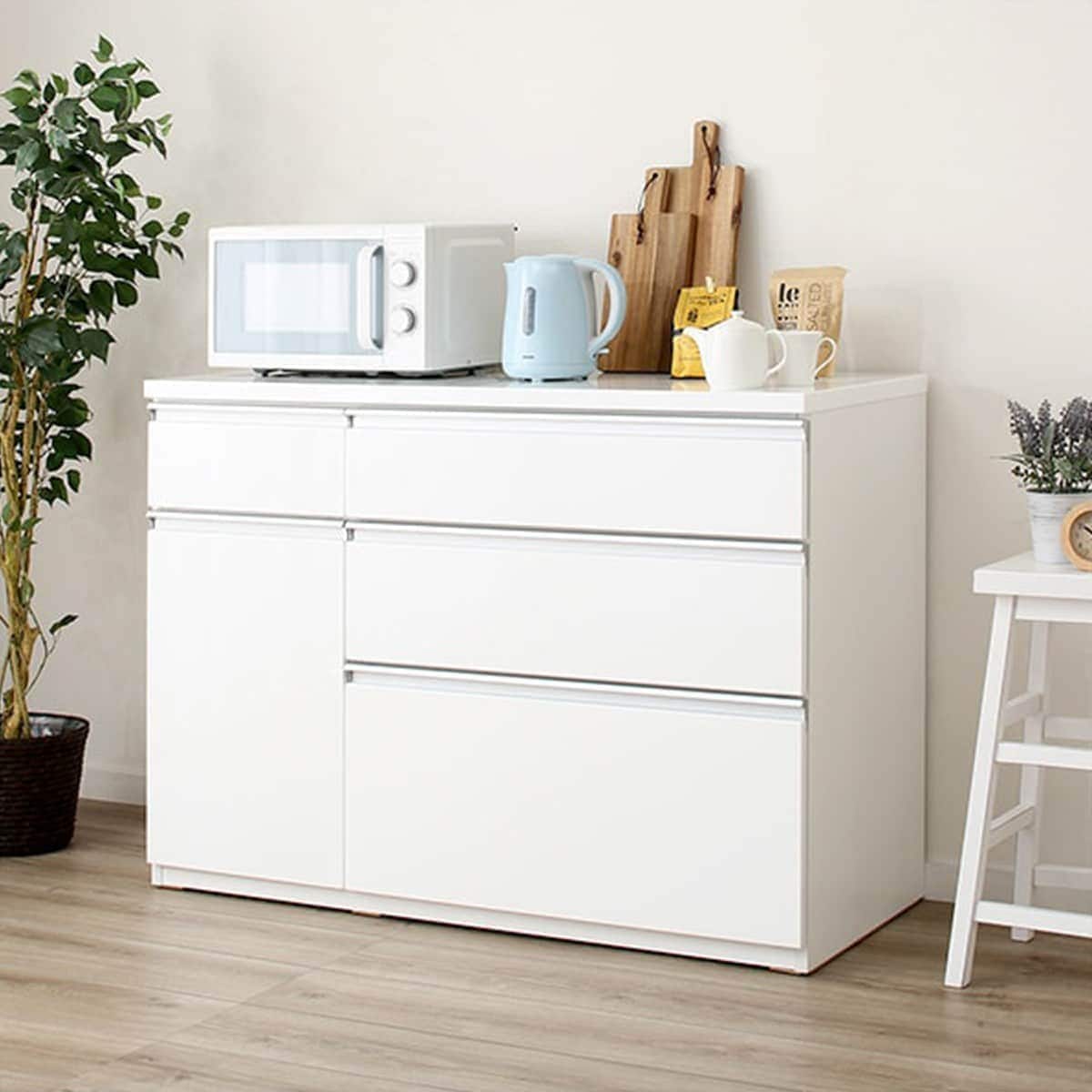 キッチンカウンター(キュリー2 120CT WH) | ニトリネット【公式】 家具