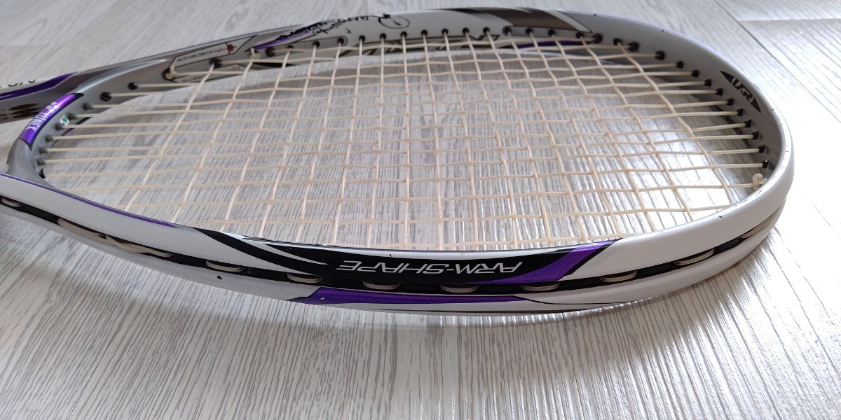 YONEX nanoforce 8V REV テニス ラケット 紫 ナノフォース8V REV 紫
