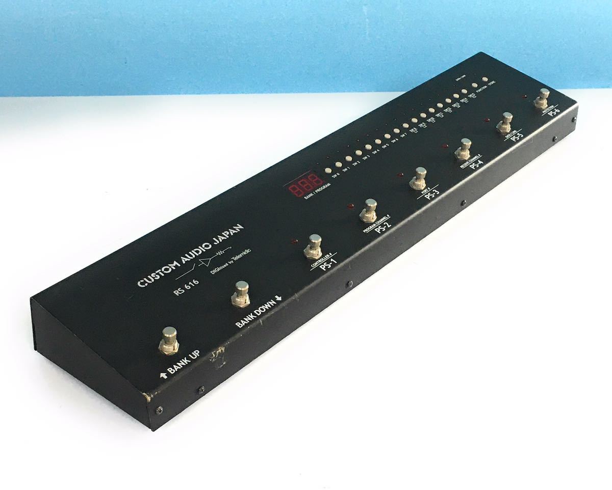 CUSTOM AUDIO JAPAN RS616 プログラマブルスイッチャー CAJ