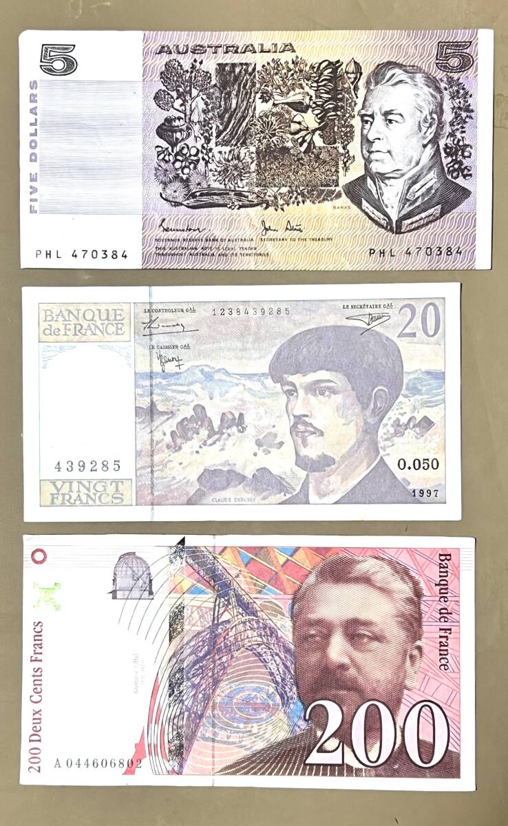 Yahoo!オークション -「オーストラリア 5ドル」(紙幣) (貨幣)の落札