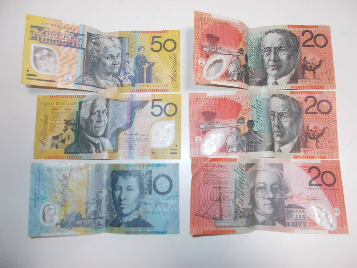 Yahoo!オークション -「オーストラリアドル 紙幣」(世界) (紙幣)の落札