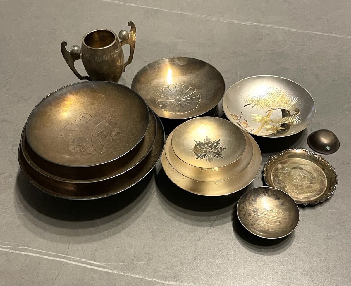 Yahoo!オークション -「銀杯 純銀」(アンティーク、コレクション) の