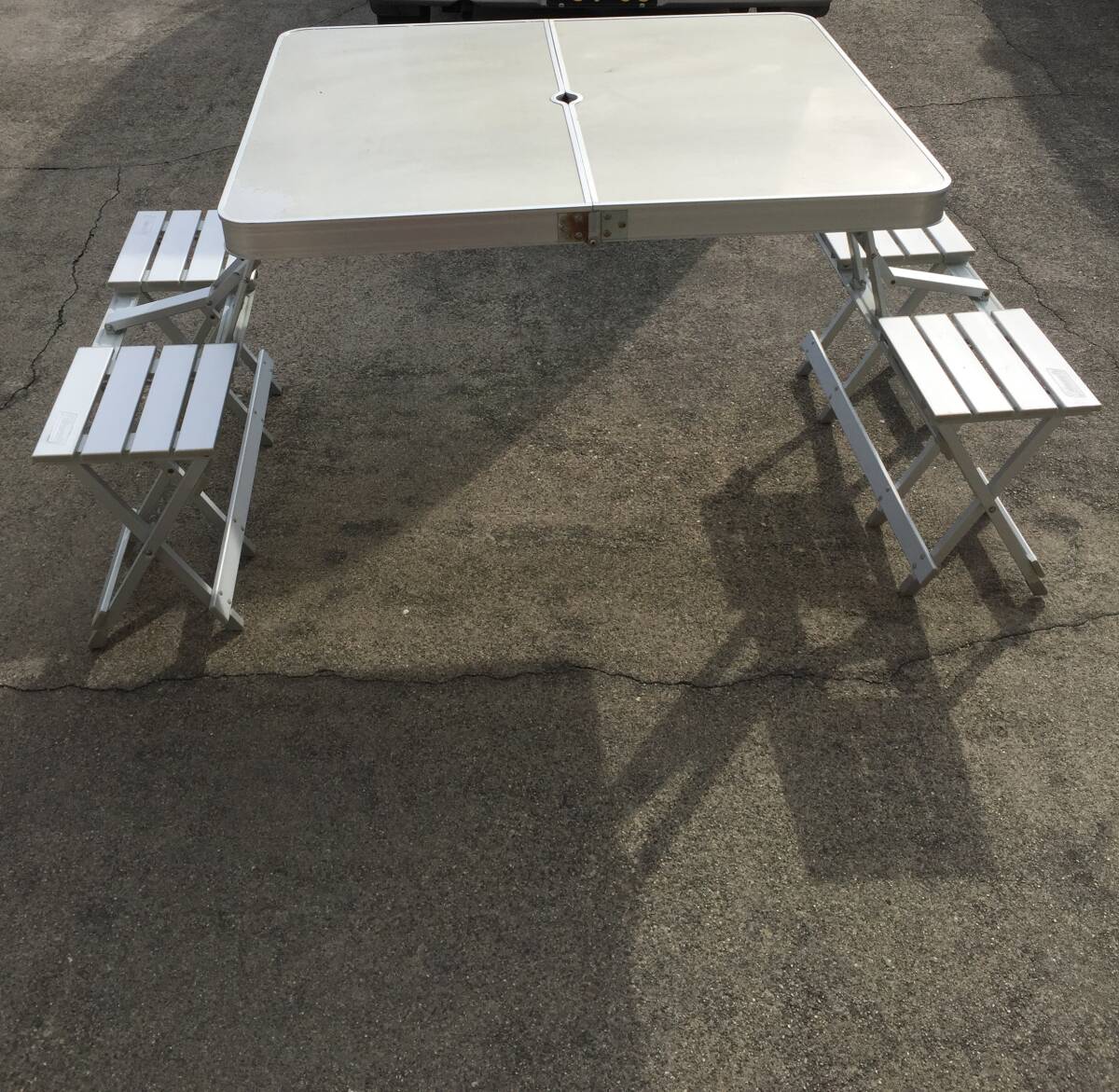 Yahoo!オークション -「コールマンアルミピクニックテーブル」の落札