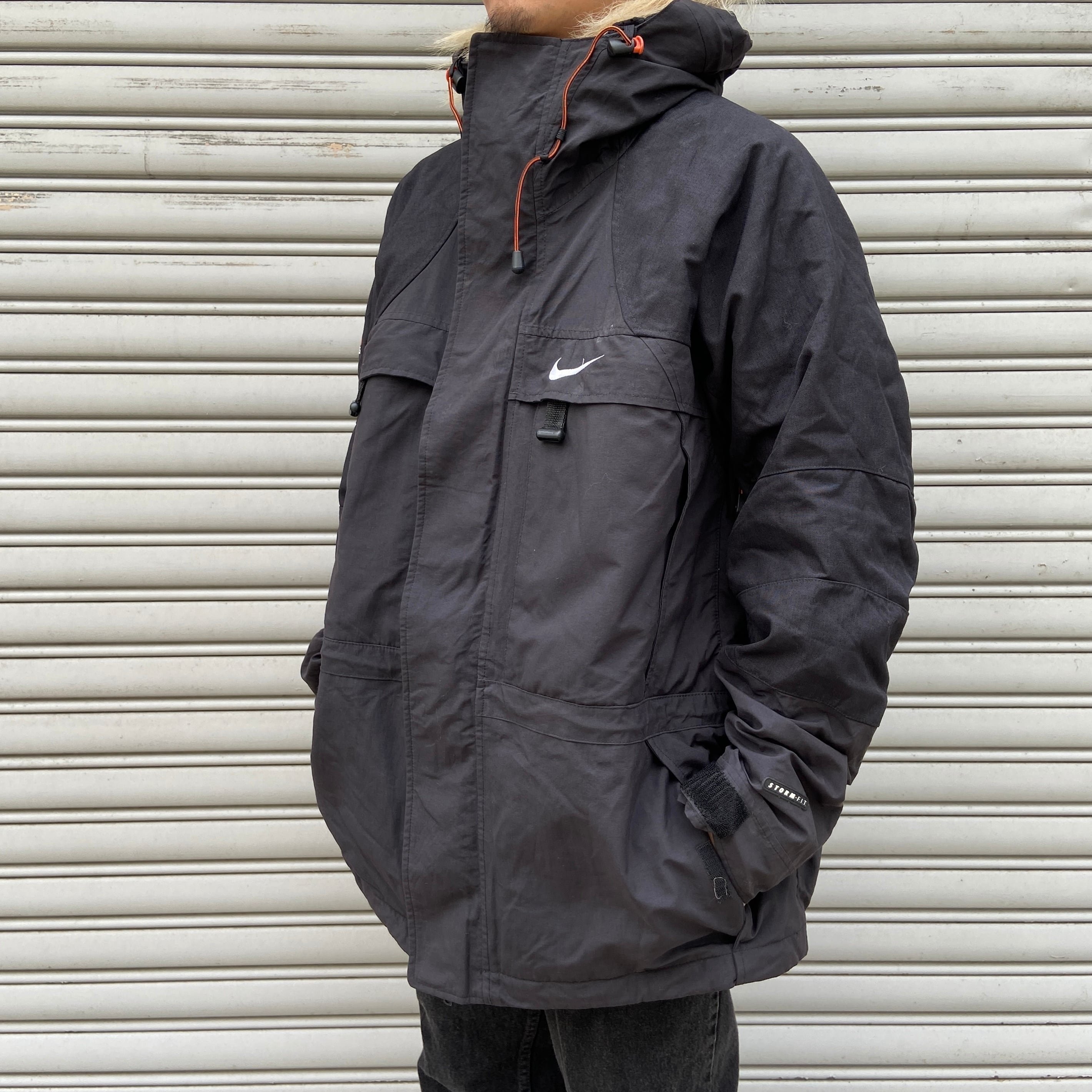 名作90s NIKEACG ナイキ ストームフィット マウンテンパーカー 黒 L