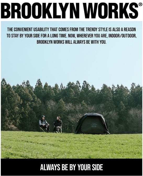 予約販売】ポップアップ ドッキングテント（BROOKLYN WORKS
