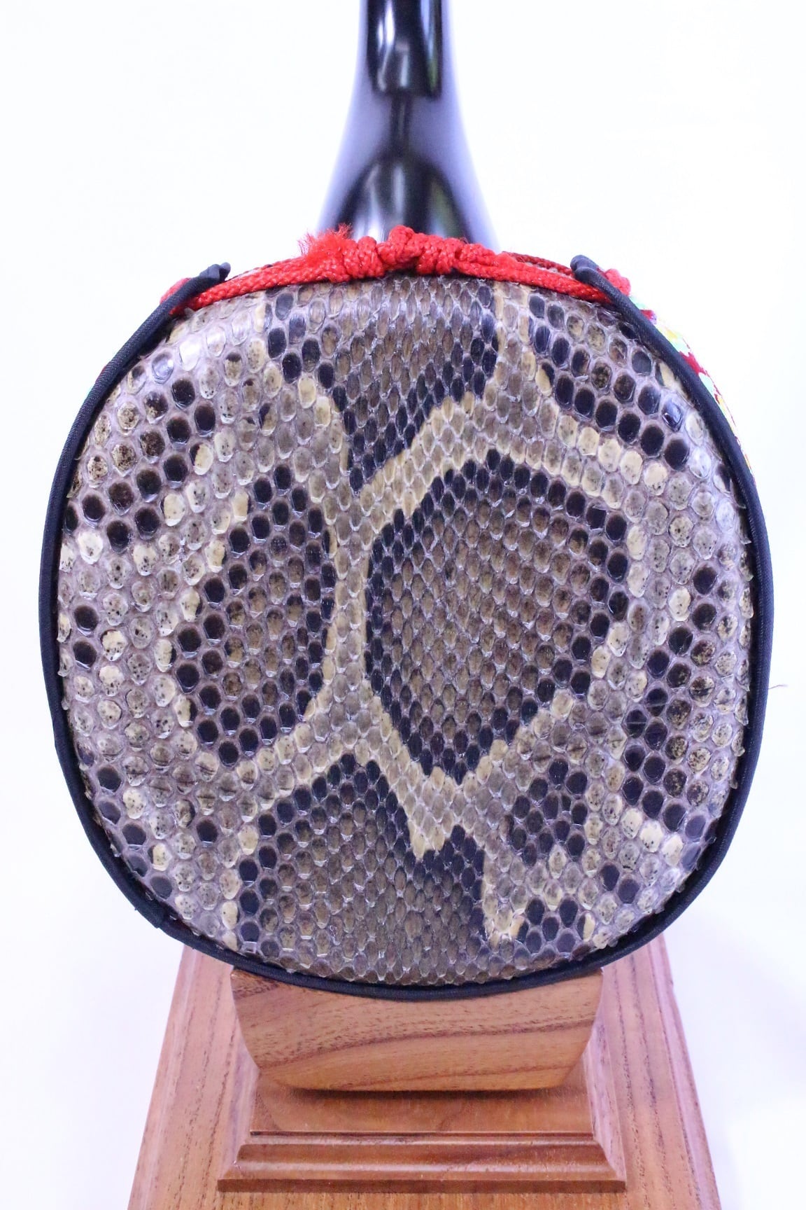 沖縄三味線 蛇皮一枚張り（両面本皮タイプ）13点セット 宮古木工芸