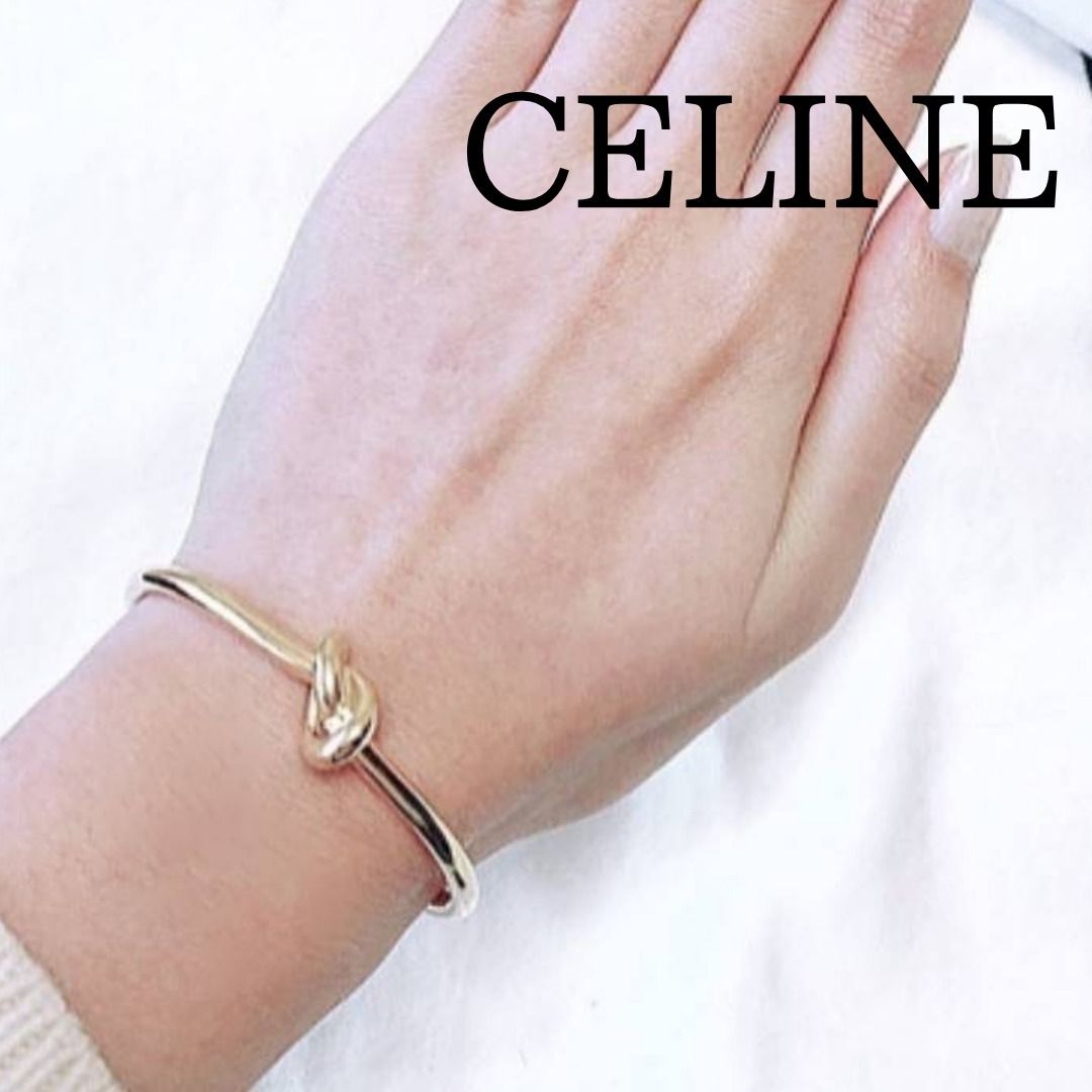 □CELINE□セリーヌ ノット エクストラシンブレスレット (CELINE