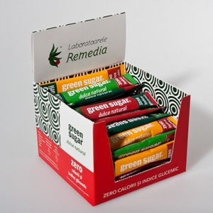 Green Sugar sticks – cutie 50 bucati