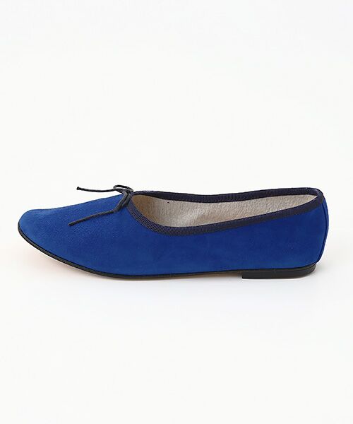 SPLETA ネイビー フラットシューズ