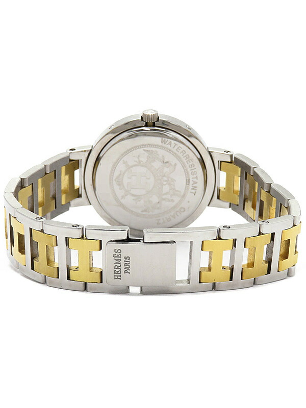HERMES】エルメス『クリッパー』ボーイズ クォーツ 1週間保証【中古