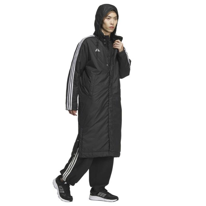 adidas（アディダス） ベンチコート 中綿 メンズ MH 3S ロング