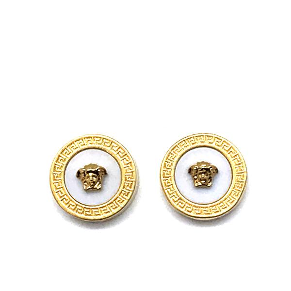 VERSACE（ヴェルサーチェ） ピアス ベルサーチ メドゥーサ ロゴ