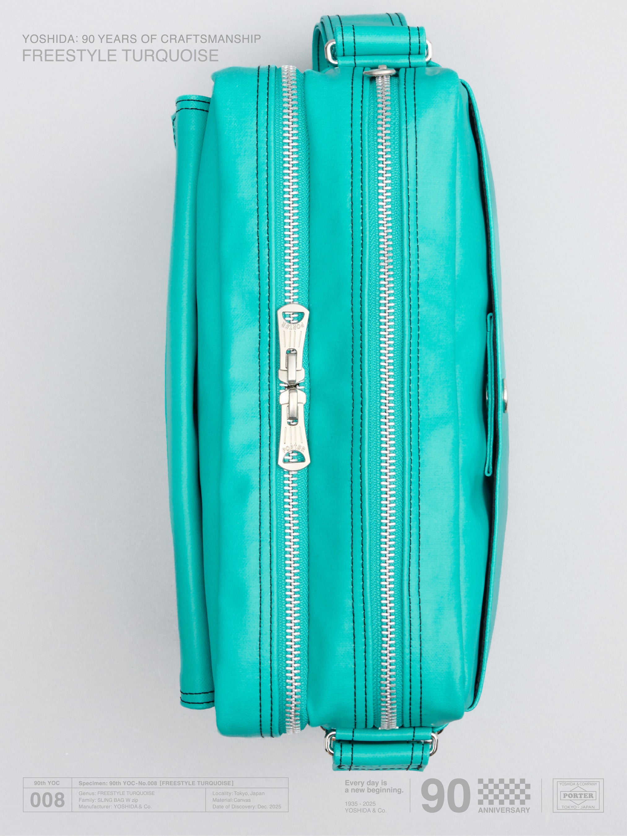 YOSHIDA & Co. 90th Anniversary Project 「FREE STYLE TURQUOISE」を