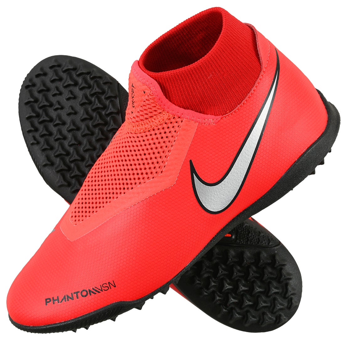 NIKE ナイキ ファントム ビジョン アカデミー DF TF(レッド×シルバー