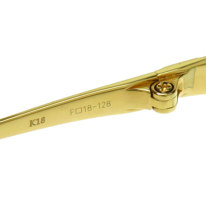 mila schon/ミラショーン】 MS-256K 度入り 眼鏡 メガネ K18ゴールド