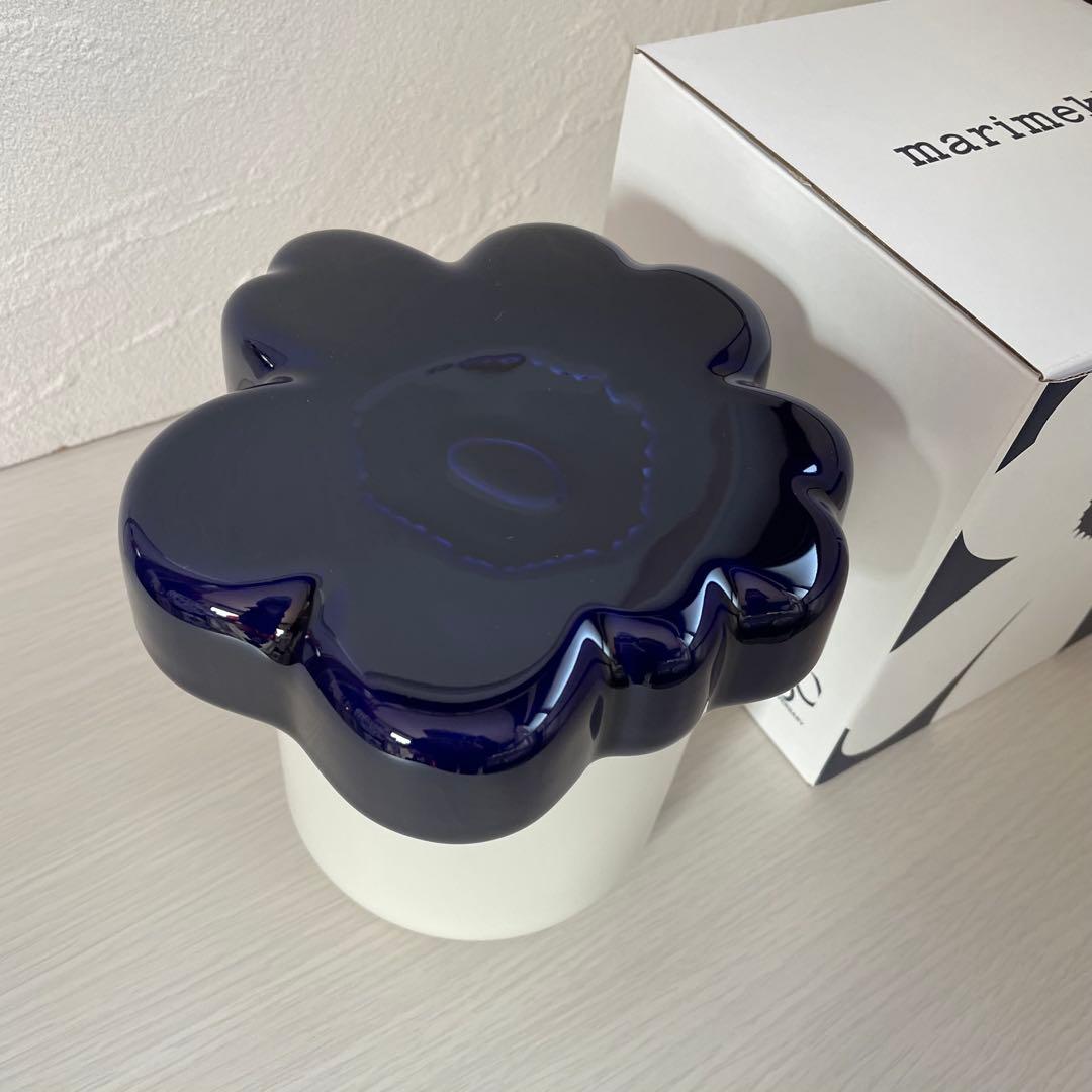 マリメッコ　marimekko Unikko 60周年　蓋付きジャー 2024SS】マリメッコ/ Unikko蓋付きジャー 60周年記念モデル (marimekko