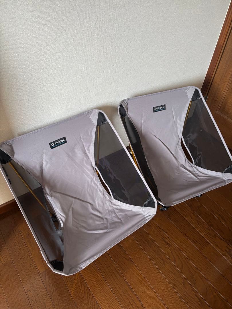 ヘリノックス グラウンドチェア 2脚 Ground Chair - All Black – Helinox Japan
