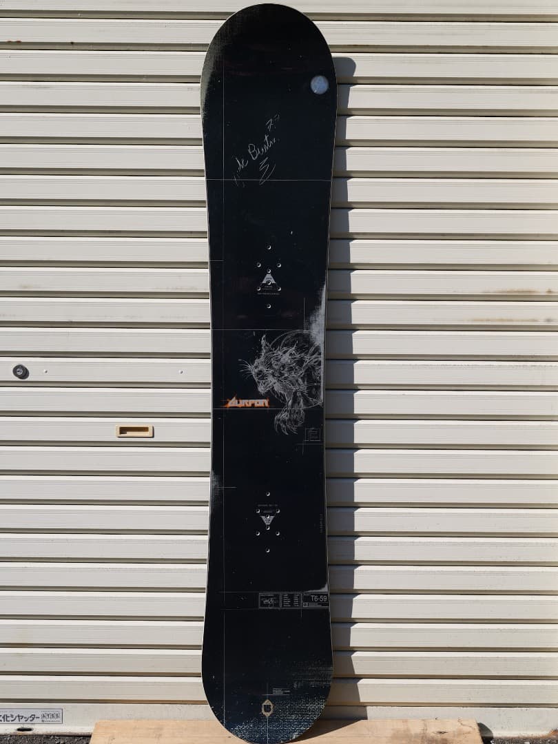 Burton T6　ジェイクバートン サイン入り 激レア! テリエモデル Burton T6 ジェイクバートン サイン入り 激レア! テリエモデル - メルカリ
