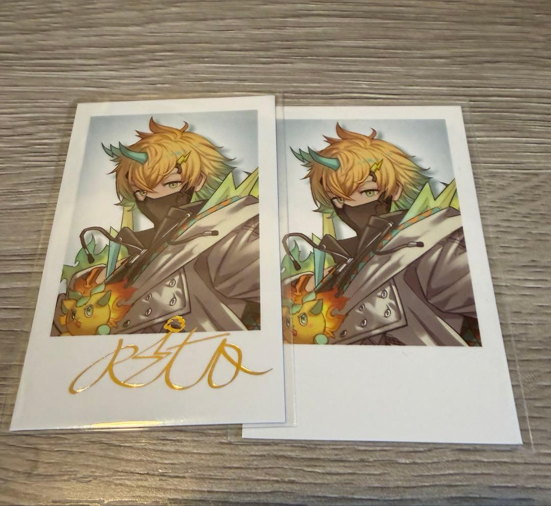 宇佐美リト デビュー チェキ にじさんじ - メルカリ