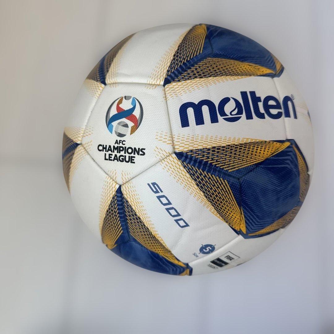 【未使用】molten AFL記念球　５号 molten モルテン ヴァンタッジオAQ5000 5号球(ホワイト×ブルー