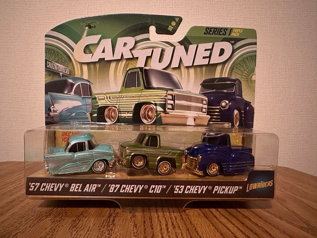 CarTuned「Lowriders」シリーズ1シボレートリプルパックセット Lowriders