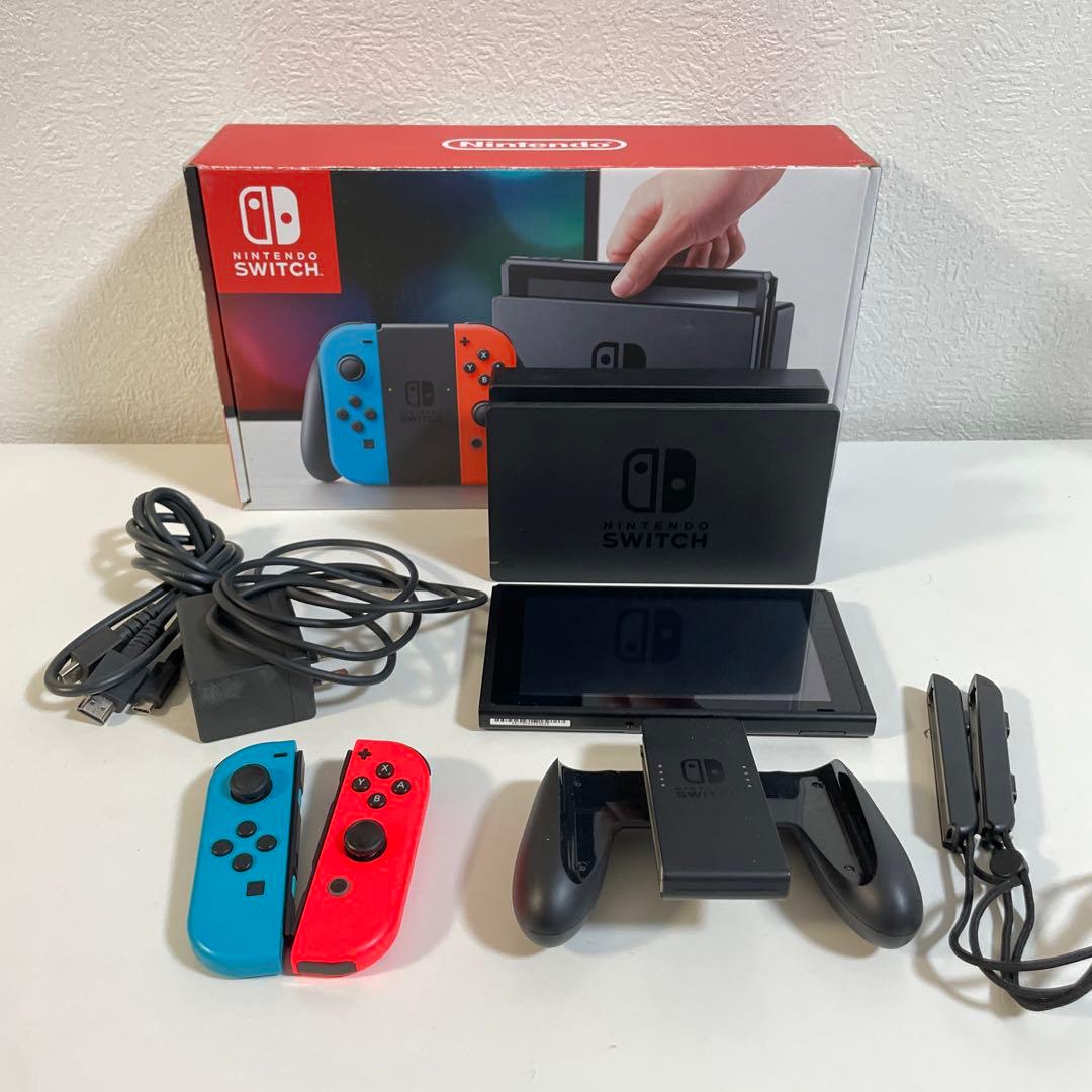 動作確認済Nintendo Switch ネオンブルー/レッド 本体 Amazon.co.jp: Nintendo Switch(有機ELモデル) Joy-Con(L) ネオン