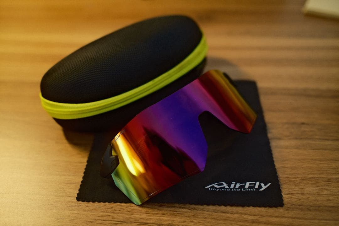 AirFly サングラス ケース付き　AF305 c-3 AirFly AF-305 C-3 BLACK MATT – BITRA -Eyewear Shop-