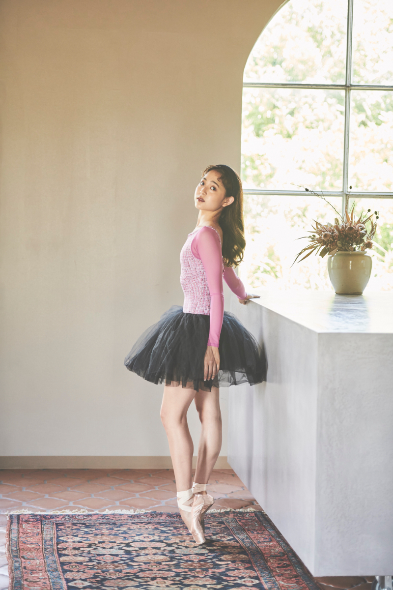 stina / type O square / dark pink tweed